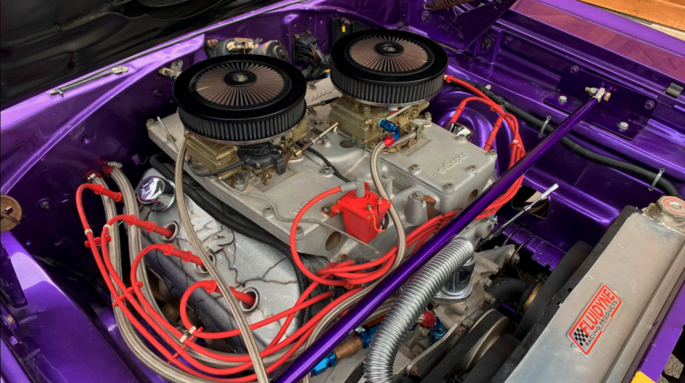 1970 Plymouth GTX Resto Mod engine