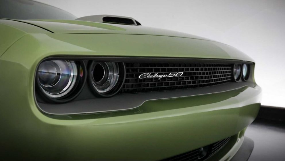 Dodge Challenger concept car front end