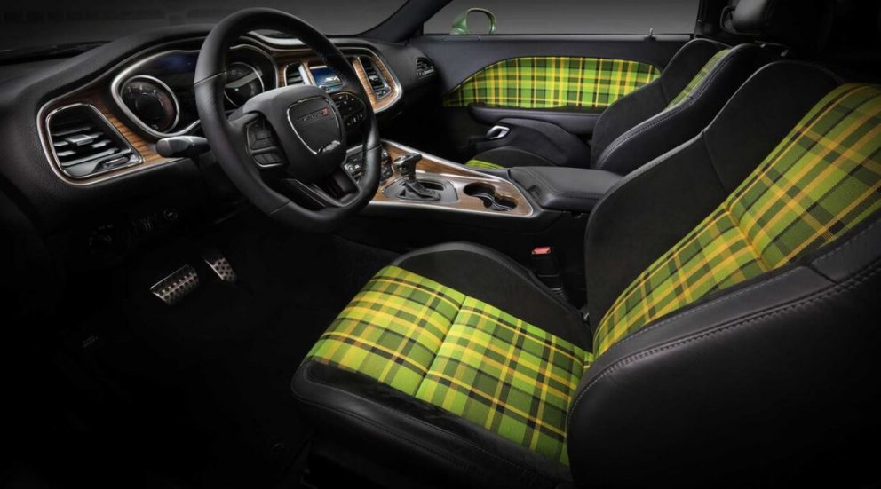 Dodge Challenger concept car interior
