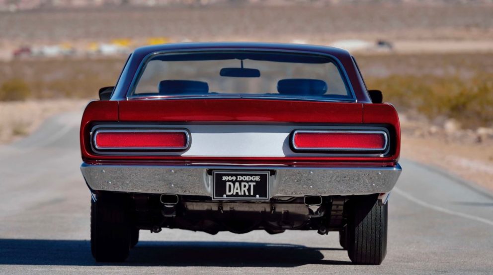 1969 Dodge Dart Swinger concept car back end