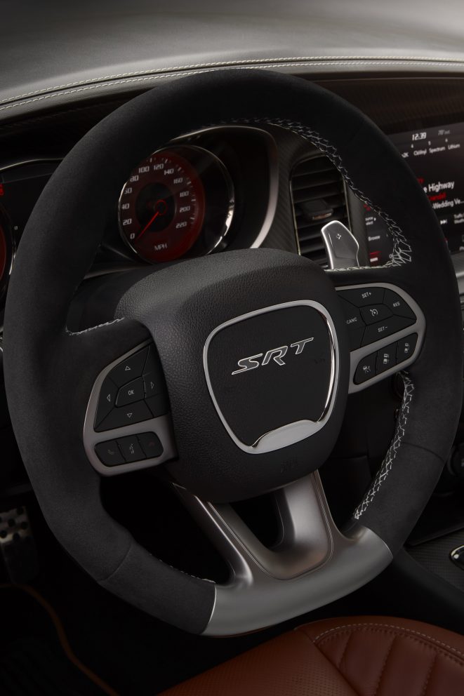Steering wheel of car