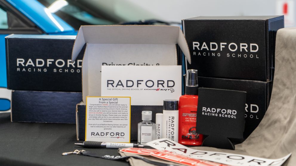 Radford Racing School holiday box