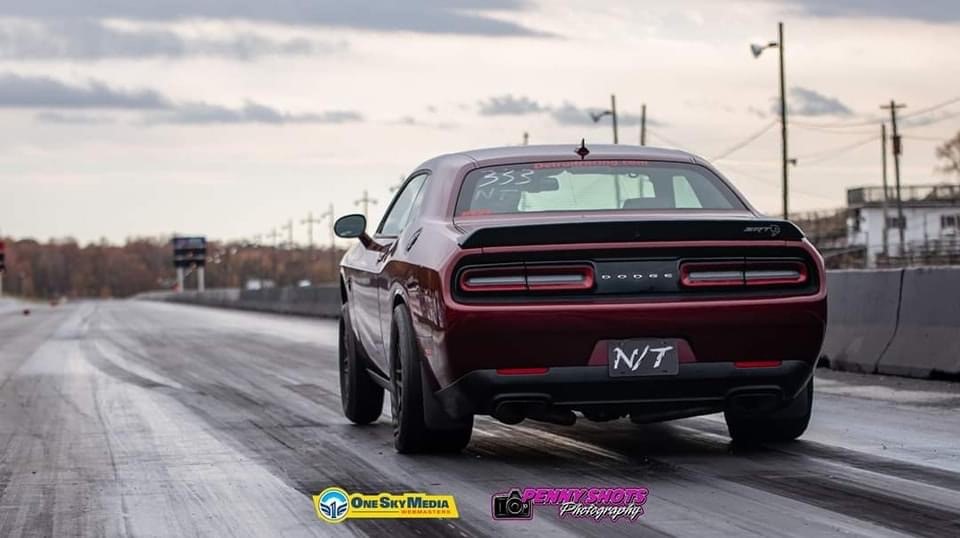 Dodge vehicle drag racing