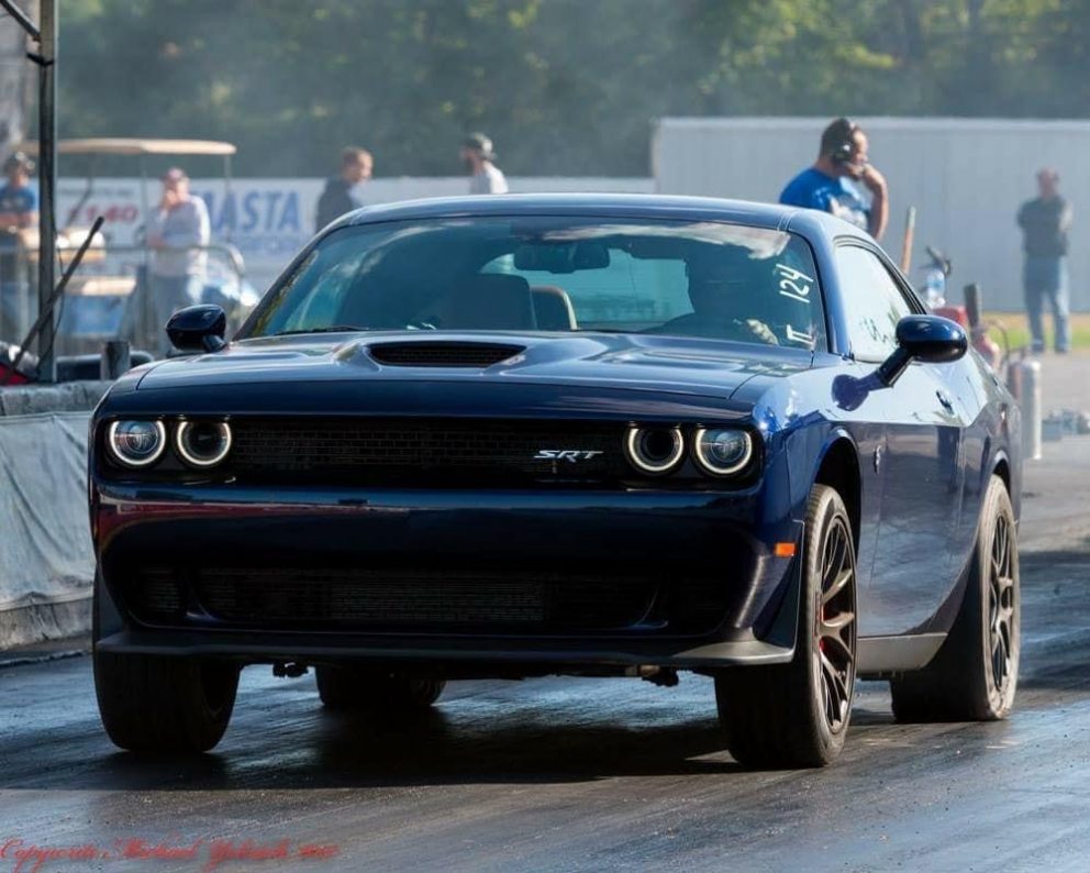 Dodge vehicle drag racing