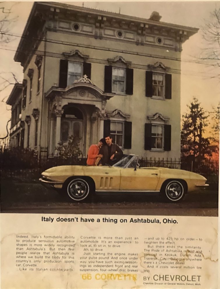 Vintage Chevrolet advertisement