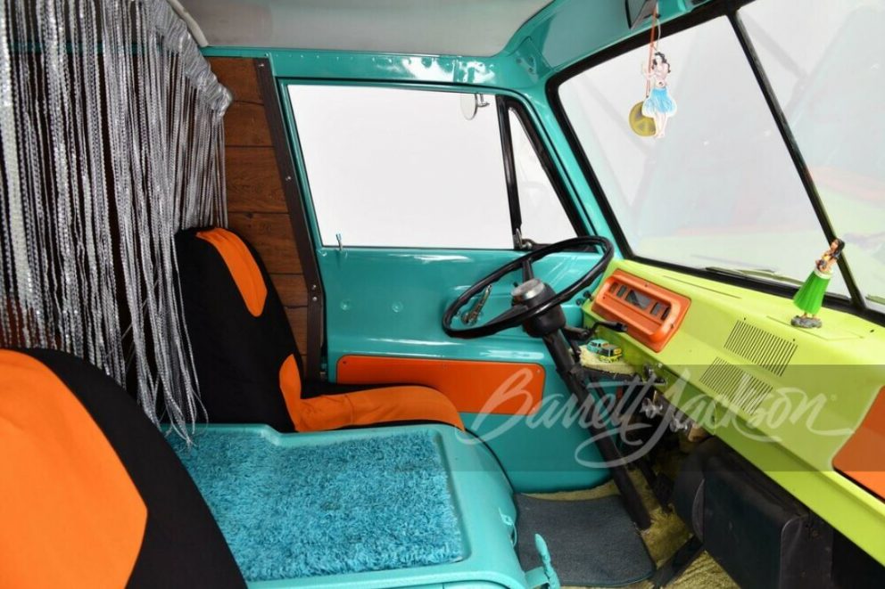 1966 Dodge A100 outfitted to look like The Mystery Machine