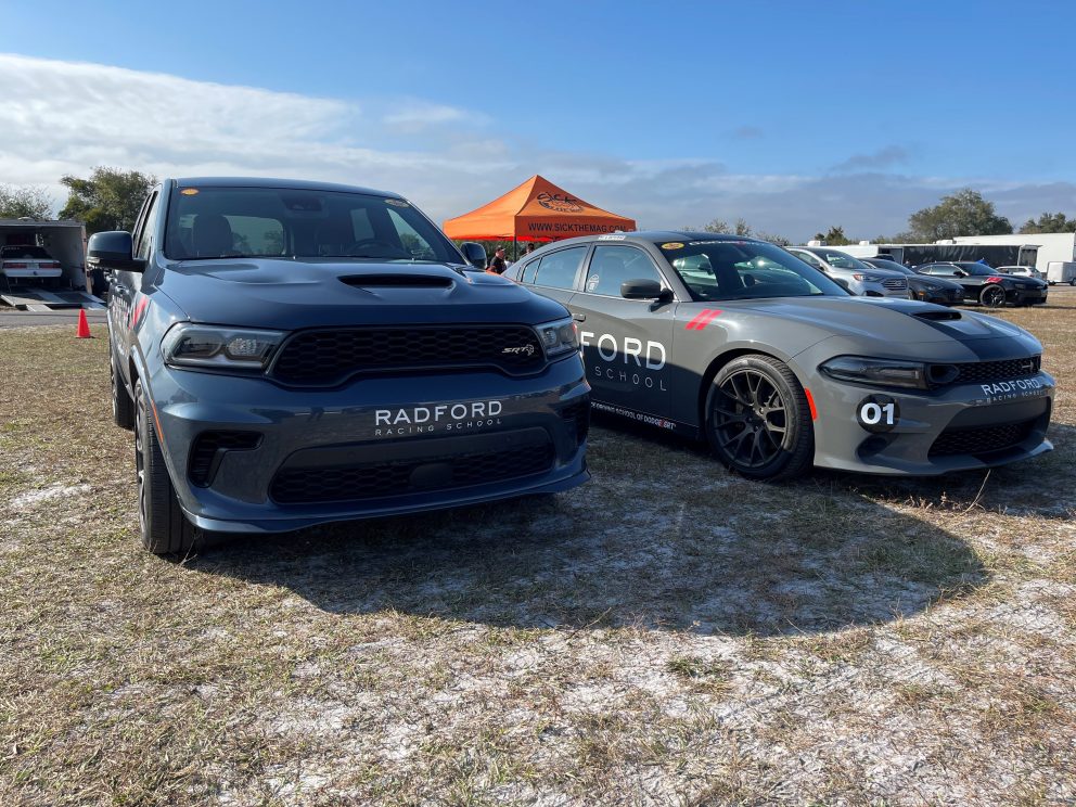 Charger and Durango on display at Sick Week