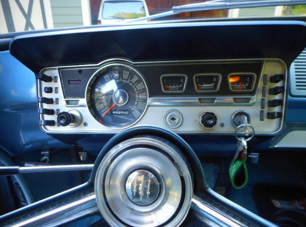 1962 Dodge Lancer dashboard