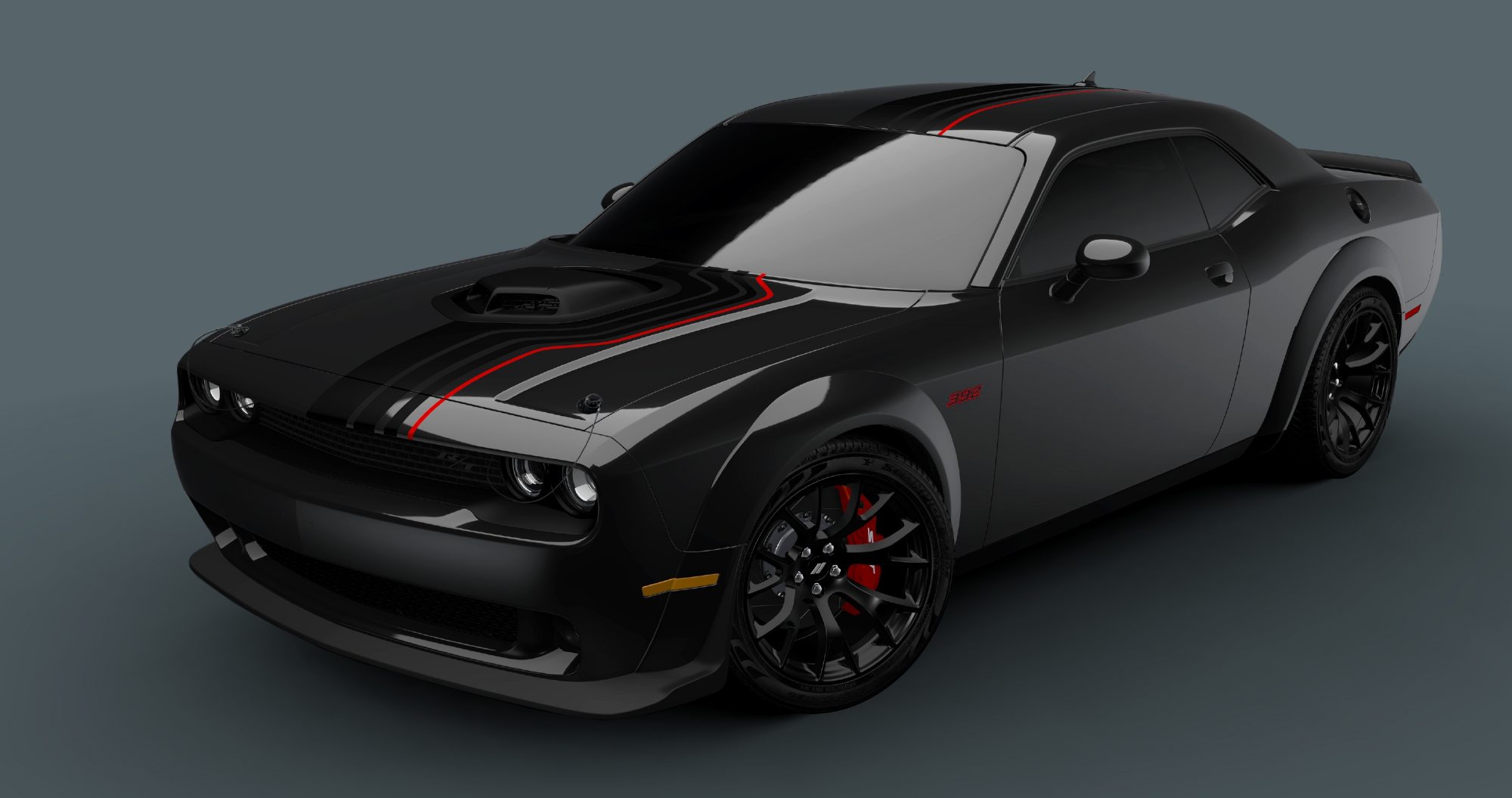 What are the engine options of the 2022 Dodge Challenger?