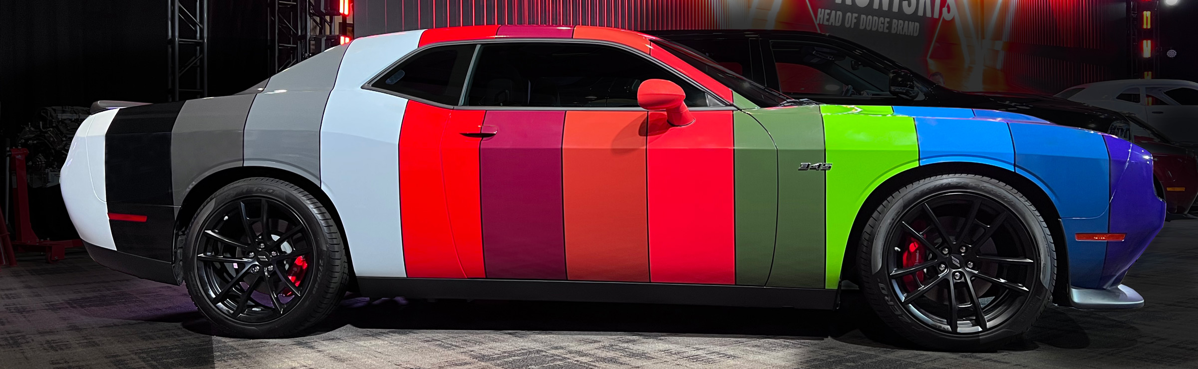 2023 Dodge Hi-Impact Colors Challenger Wrap