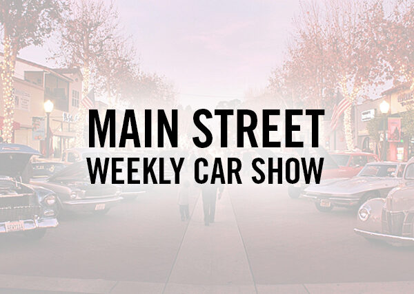 Main Street Weekly Car Show