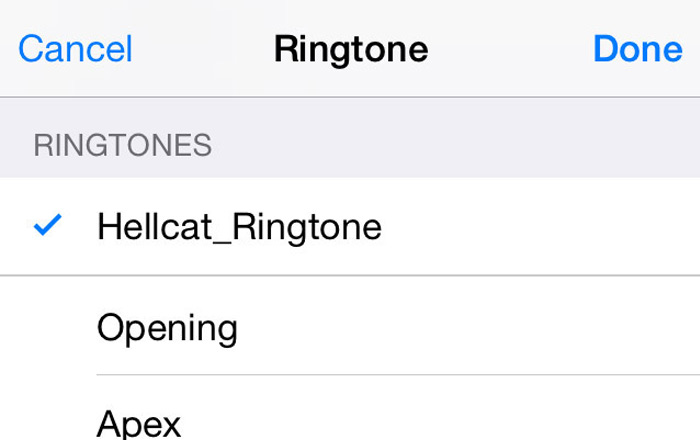 Ringtones - Apple Step 4