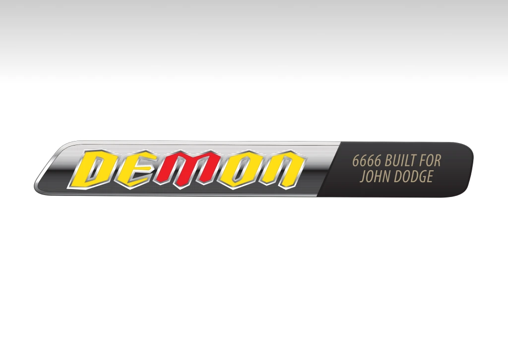 Custom srt demon 170 ip badge - image 1
