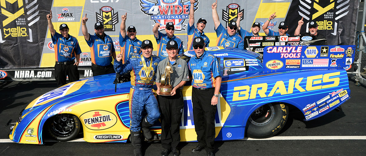 Ron Capps Wins Four Wide Nationals