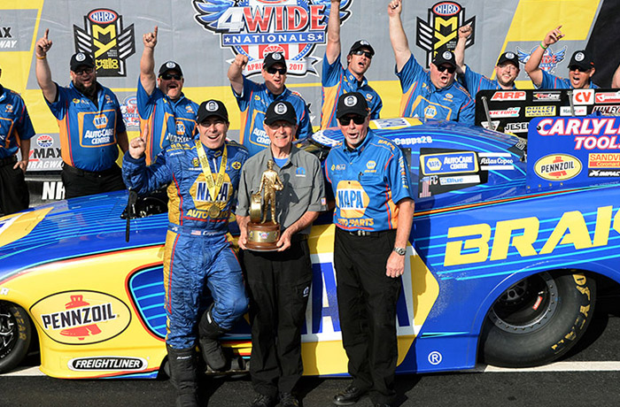 FIFTH WIN FOR DODGE AS CAPPS COVERS FOUR-WIDES