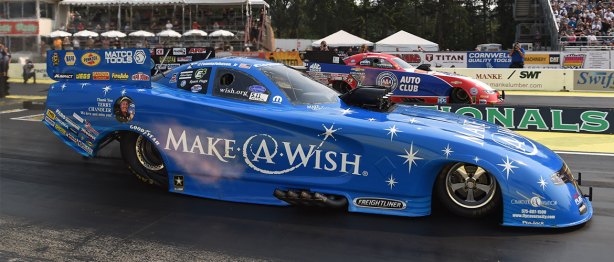 make a wish racecar at Seattle Northwest Nationals