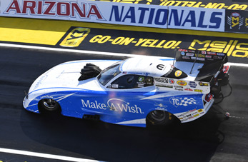 Johnson Jr. Drives Dodge to Runner-Up Finish at NHRA Arizona Nationals