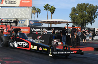 Leah Pritchett Fired Up and Comes Out Swinging at NHRA Nitro Spring Training