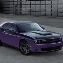 Purple dodge Challanger