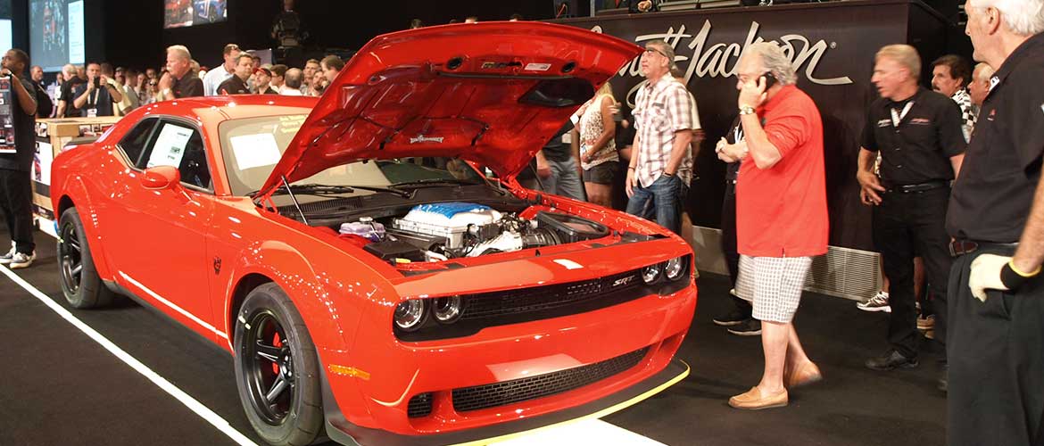 Demon at the Barrett-Jackson auction