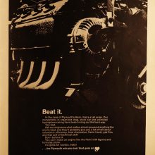 Plymouth Hemi full-page magazine ad