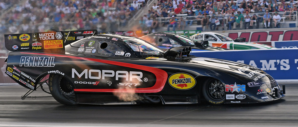 Dodge Rolls the Dice in Vegas During NHRA Four-Wide Nationals