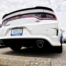 White Dodge Charger S/T