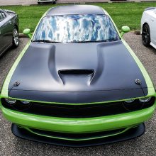 Green Dodge Challenger T/A