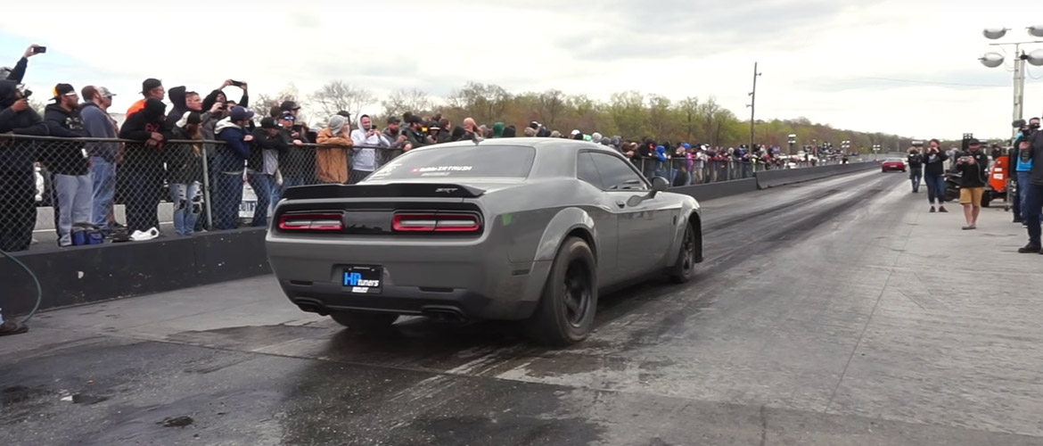 Dodge Challenger in Destroyer Grey