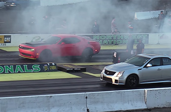 Dodge Challenger SRT<sup>®</sup> Demon Dominates Big Daddy Caddy