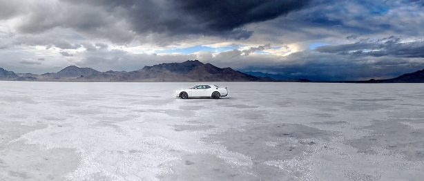 Dodge SRT Hellcat Widebody at the Bonneville Salt Flats