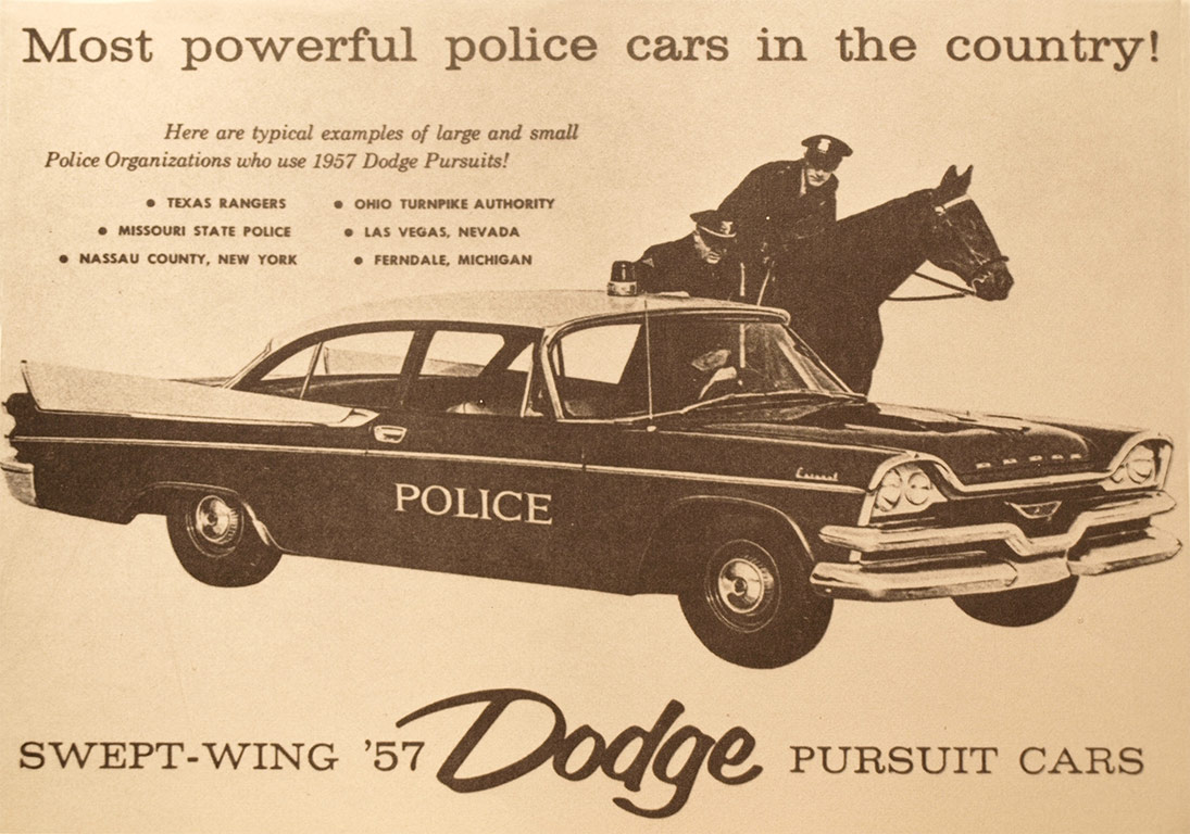 1954 Texas Highway Patrol Ford Interceptor Police Car photo