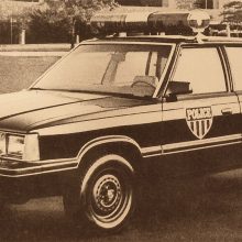 1982 Dodge Reliant Police Scout Car