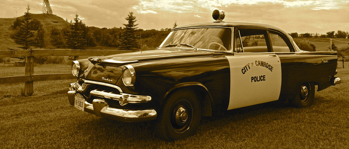 Camrose city police vehicle
