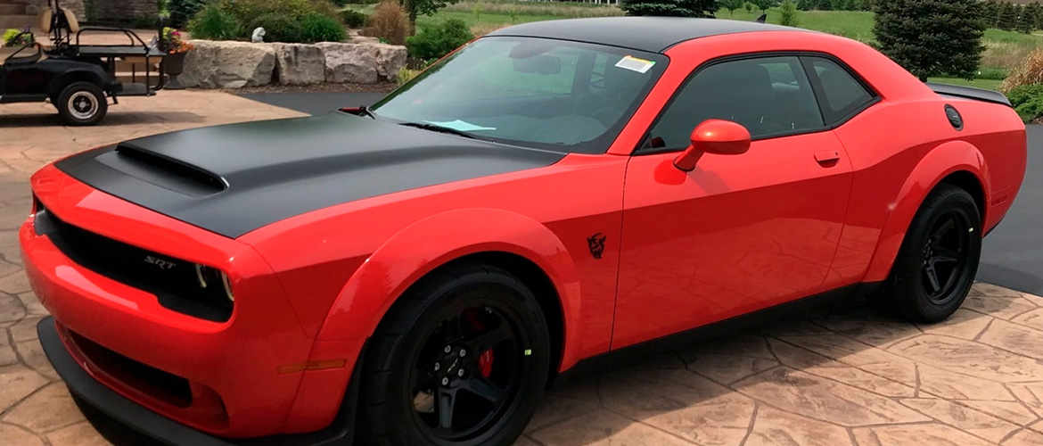 Red Dodge Demon Challenger