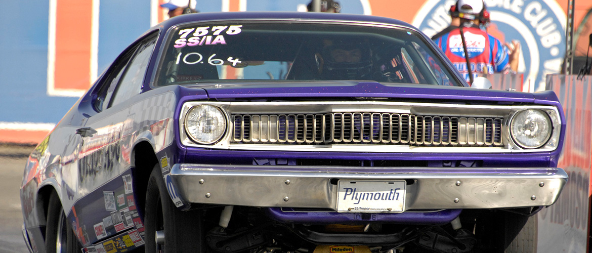 Purple Plymouth SS/AI