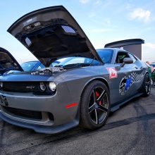 Grey Dodge SRT Hellcat