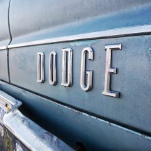 Older Dodge lettering