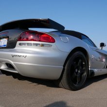 Silver Dodge Viper