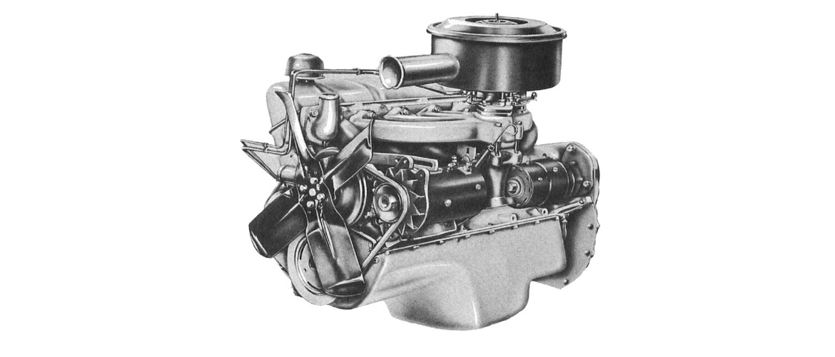 an engine of a car