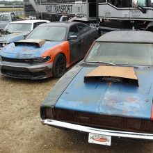 Old Dodge Challenger and Charger