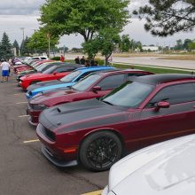 Dodge Vehicles lined up