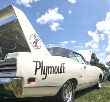 White 1970's Plymouth