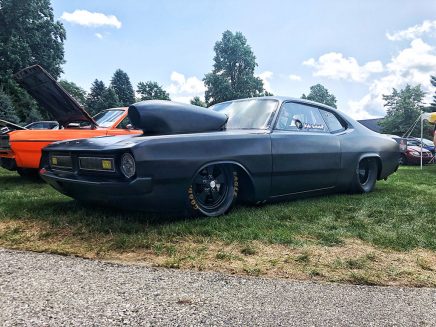 Older Dodge Challenger