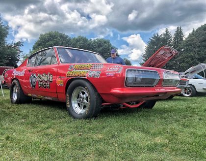 Plymouth Red Racecar