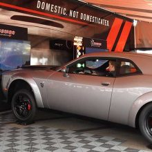 Dodge DEmon Simulator at Roadkill Nights