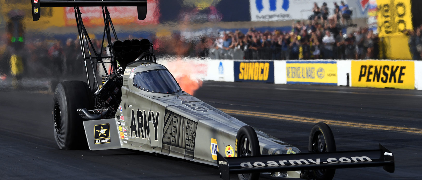 Tony Schumacher's Army top fuel dragster
