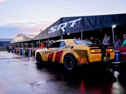 Line at the Trill Rides at Roadkill Nights