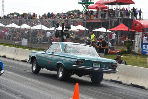 Car racing at Roadkill Nights