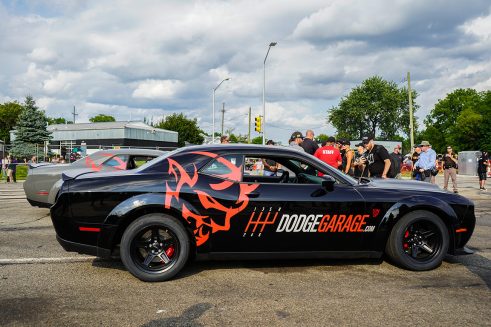 Dodge Garage Dodge Demon at Roadkill Nights